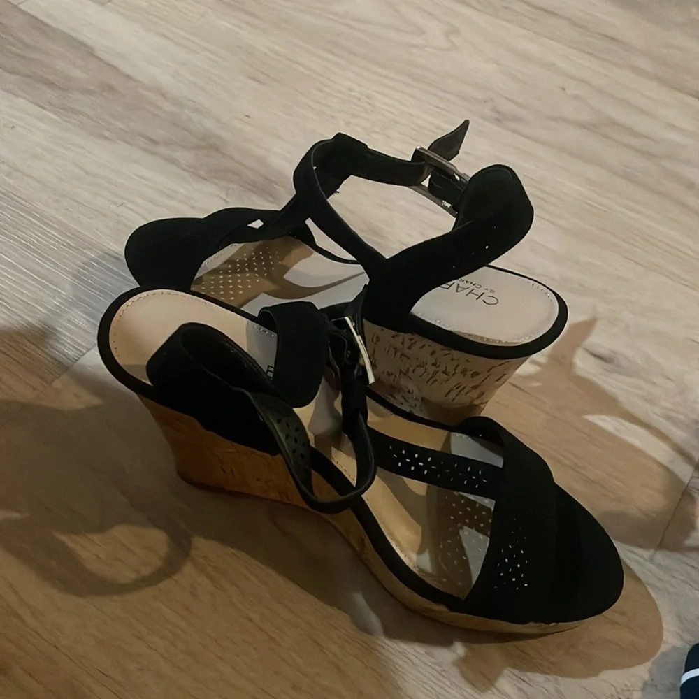 Charlies by Charles David Black Women's Sandals size 7